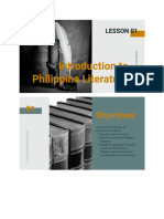 Introduction To Philippine Literature