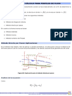 Métodos de Cálculo para Perfiles de Flujo