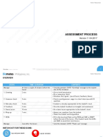 Assessment Process: Version 7-04.2017