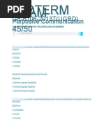 GE-6106-2013T (UGRD) Purposive Communication: Midterm Exam