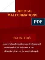 Anorectal Malformations