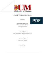 Stock Trading Journal