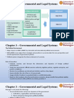 Chapter 3 - Governmental and Legal Systems