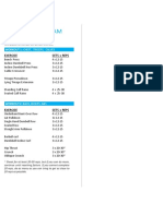 Workout Program: Shortcut To Size