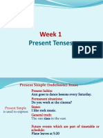 Week 1 Grammar