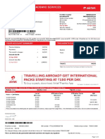 Telephone Bill April 2020 To Aug 2020