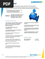 Lorentz Water-Meter Manual en PDF