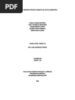 Poder y Demanda de Aumento de Cuota Alimenticia