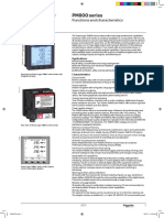 PM800 Series: Functions and Characteristics