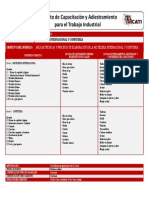 Carta - Pasteleria Internacional y Confiteria