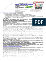 Semana 15 Identificamos Formas de Participación Ciudadana PDF