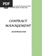 Contract Management - Emodule - Basics