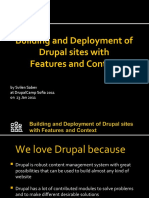 Building and Deployment of Drupal Sites With Features and Context by Svilen Sabev