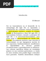 Teorías Clásicas de La Antropología Del Siglo XX