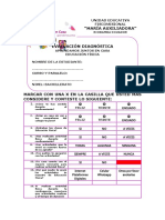 Evaluación Diagnóstica