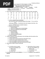 Statistic Assignment PDF