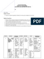 Plan de Estudios Pre-Jardin