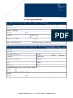 VU2 Invitation: Invitation Form For Visa Applications