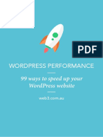 99 Ways To Speed Up Your Wordpress Website PDF