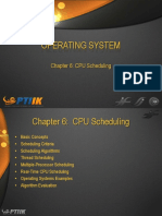 Operating System: Chapter 6: CPU Scheduling