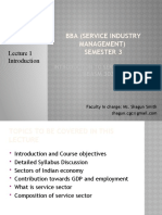 Sectors On Indian Economy