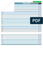 Marketing Budget Template: Expenses Q1 Q2 Q3 Q4 Year-End Totals