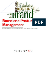 Brand and Product Management - Semana 1 PDF