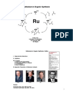 Ruthenium in Organic Synthesis 2004 - Cruz