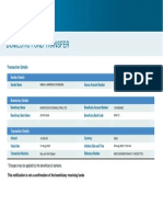 Domestic Fund Transfer: Transaction Details