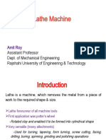 Lathe Machine: Amit Roy