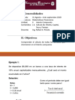 2.2 Cálculo de Monto, Capital, Tasa y Tiempo PDF