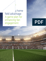 Redefining Home Field Advantage: A Game Plan For Enhancing Fan Engagement