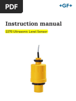 Instruction Manual: 2270 Ultrasonic Level Sensor