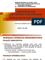 Assistncia de Enfermagem Nas Doenas Crnocas-Degenerativas