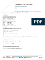 CSharp-Fundamentals-Strings-and-Text-Processing-Lab