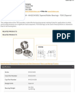 HH221434 HH221410D TaperedRollerBearings TDO (TaperedDoubleOuter) Imperial PDF