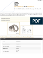 HH221434 HH221410 B TaperedRollerBearings TSF (TaperedSinglewithFlange) Imperial PDF