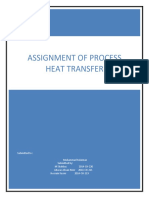 Assignment of Process Heat Transfer