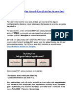 Guia de Estudo Funções Harmônicas (Função Dos Acordes) PDF