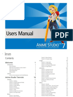 Anime Studio Pro 7 Users Manual PDF