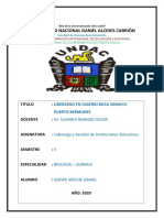 Liderazgo Comunitario Quispe Areche, Ismael en Boca Samaya PDF