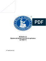 WSET - Niveau 2 Modalités PDF