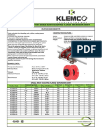 Technical Data Sheet of Single Arch Floating Flange Expansion Joint