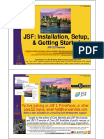 JSF: Installation, Setup, & Getting Started: For Live Training On JSF 2, Primefaces, or Other