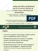 Contract Farming and Other Institutional Arrangements in Livestock Markets in North Viet Nam: Issues and Research Methodology