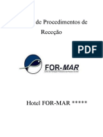 Manual de Procedimentos de Receção