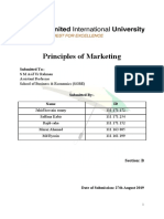 Principles of Marketing: Submitted To