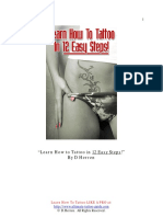 Tattoo 12 Easy Steps PDF