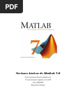 MatLab - Guia para Alumnos de Reactores Quimicos