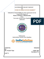 Risk &amp Return in Indian Stock Market